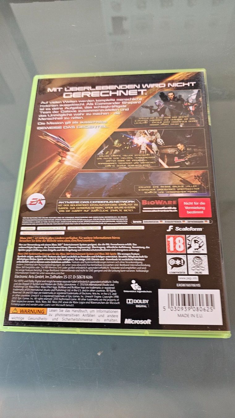 Spiele: Mass Effect 2 Xbox 360, guter Zustand – Gebraucht aus Koppigen von Kellerfundsachen 2
