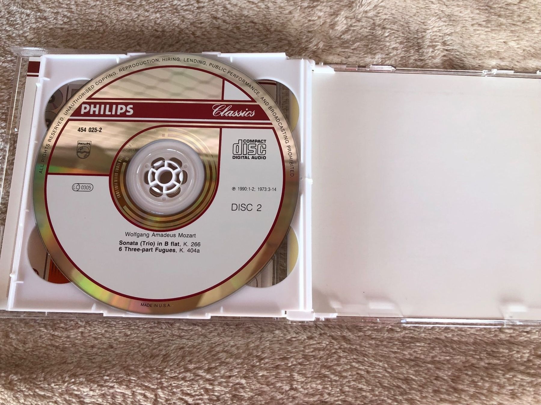CD: Mozart: Complete String Trios & Duos (2 CDs) – Usato da Schübelbach venduto da Dolly990_2 2