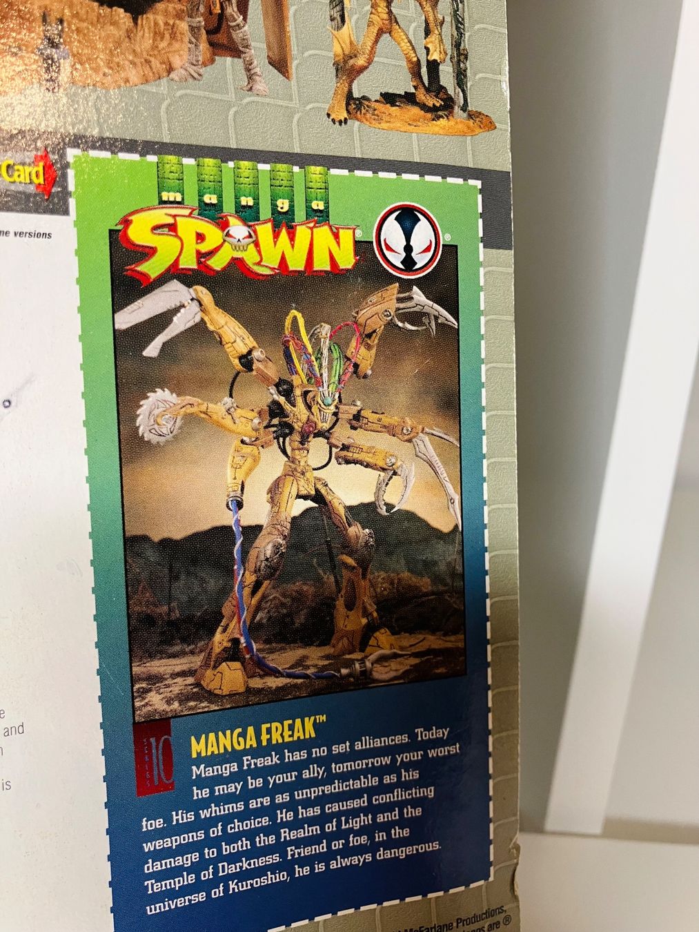 Statuette: Spawn Figur, Freak, McFarlane 1998 (Manga-Spawn) – Nuovo e nell'imballaggio originale da Gossau ZH venduto da whysoserious 1