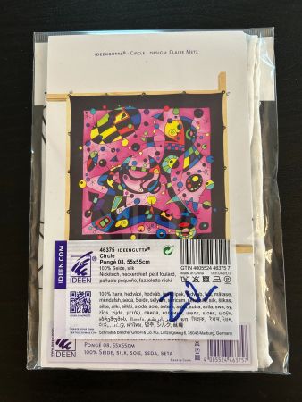 100 % Seidenfoulard zum Bemalen - Foulard en 100 % soie