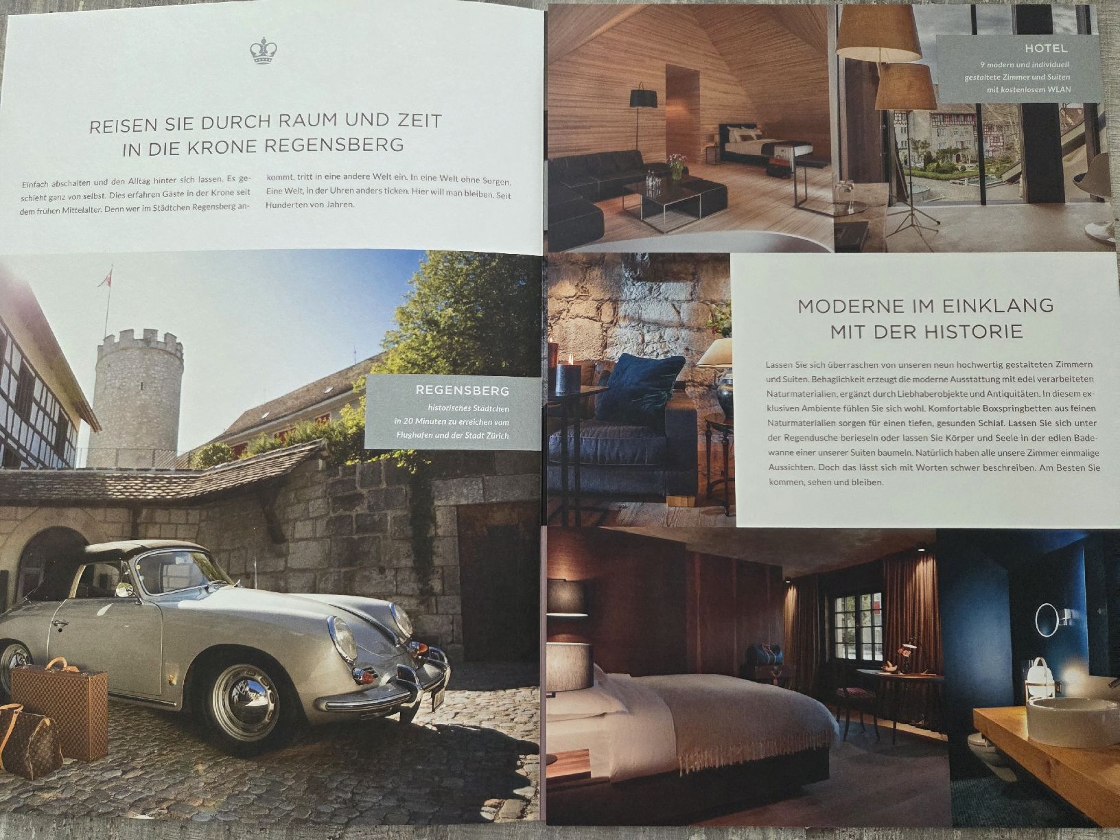 Buoni: **** Hotel/ Restaurant Krone Regensberg – Nuovo e nell'imballaggio originale da Rottenschwil venduto da Kate77 2