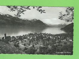 Gersau gegen den Pilatus