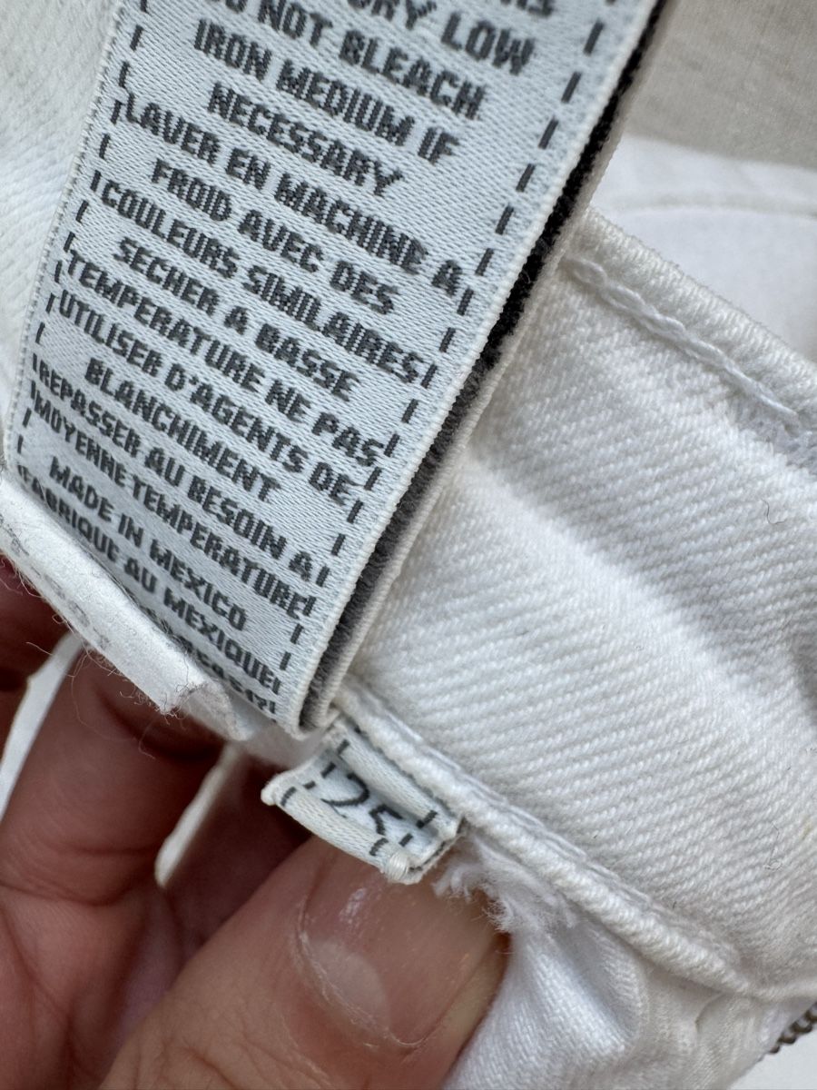 Jeans: Kit 2 jeans XS blancs – Usato da Thalwil venduto da 0041angel 5