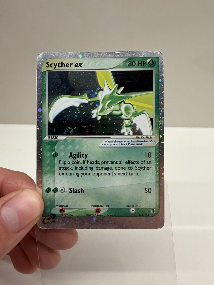 Pokémon Carte collezionabili: Scyther ex Ultra Rare EX Ruby & Sapphire 2003 – Usato da Arlesheim venduto da WungaBunga 2