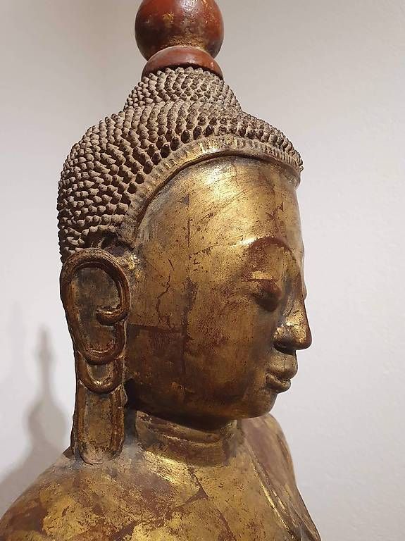 Figuren: Antiker Buddha – Gebraucht aus Waltensburg/Vuorz von Buddhas 3
