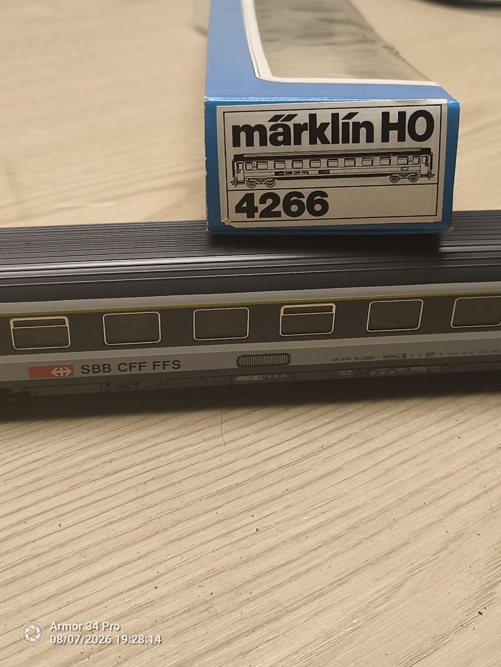 Märklin Modellini di ferrovie: Märklin 4266 SBB Personenwagen  – Usato da Herzogenbuchsee venduto da ioa_zcm6 1