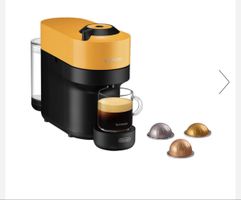 Nespresso Vertuo Pop gelb neuwertig