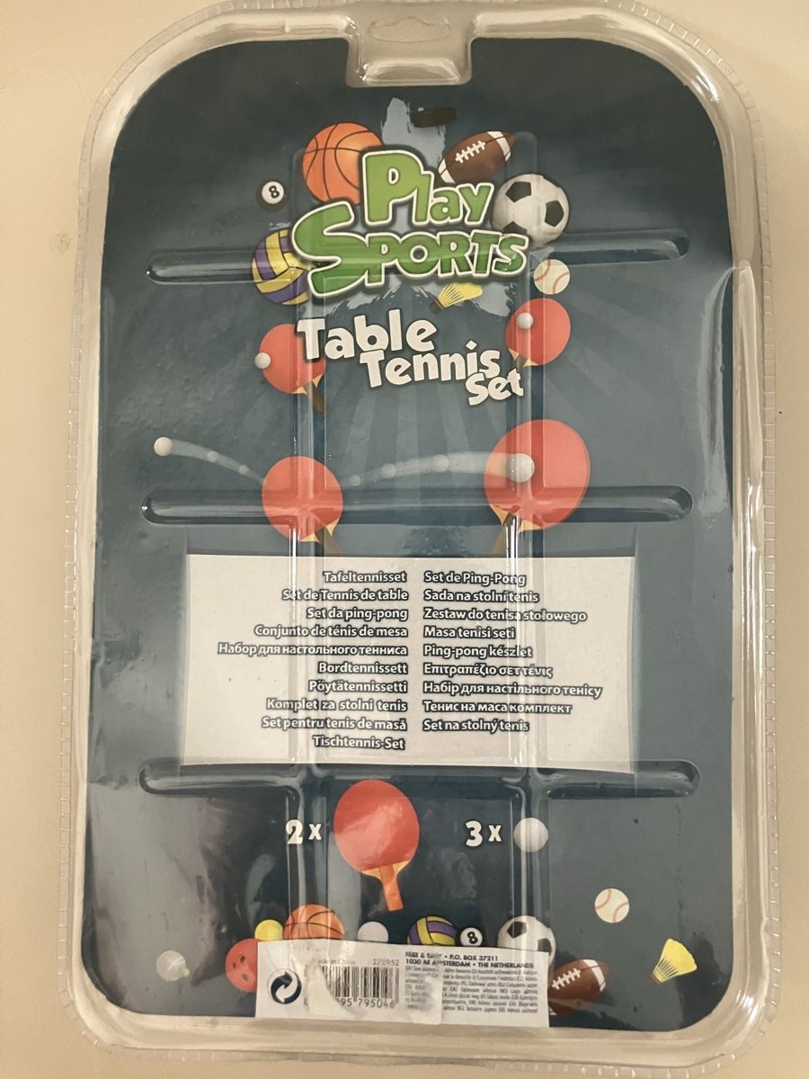 Giochi: Tischtennis Set, neu – Nuovo e nell'imballaggio originale da Zürich venduto da Anais2 1