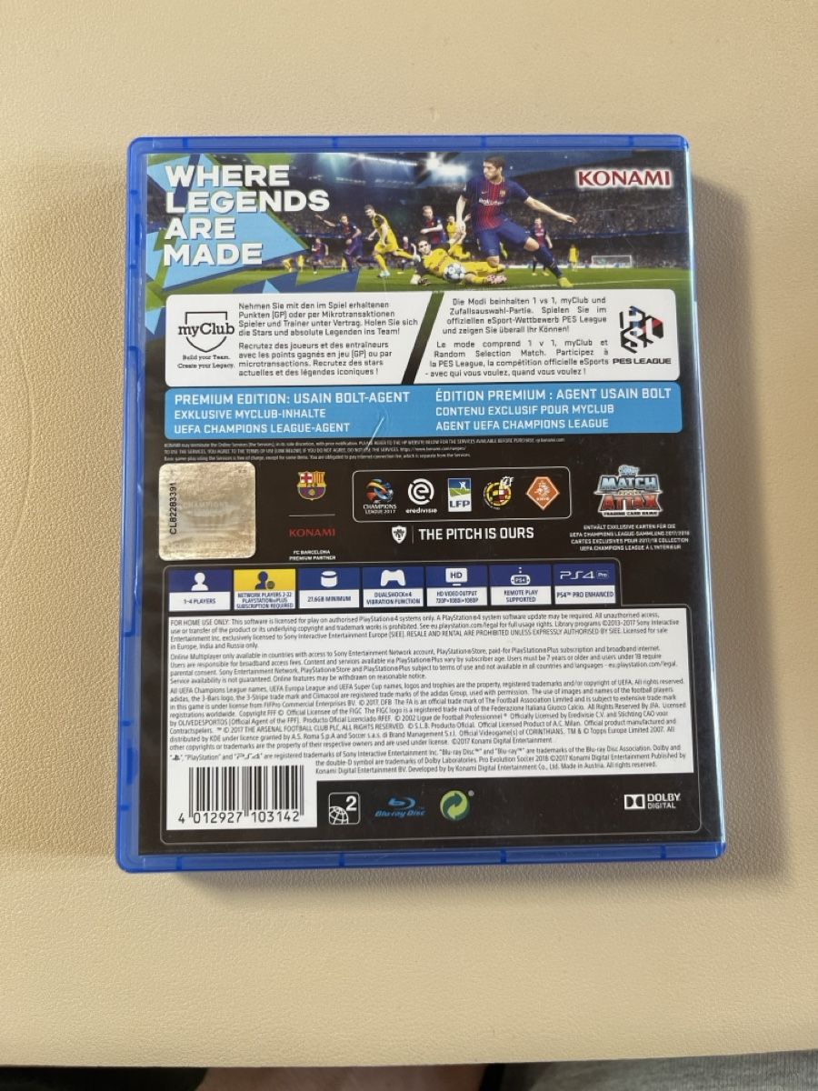 Giochi: PES 2018 für ps4 – Nuovo (secondo la descrizione) da Gstaad venduto da mig_t7bg 2
