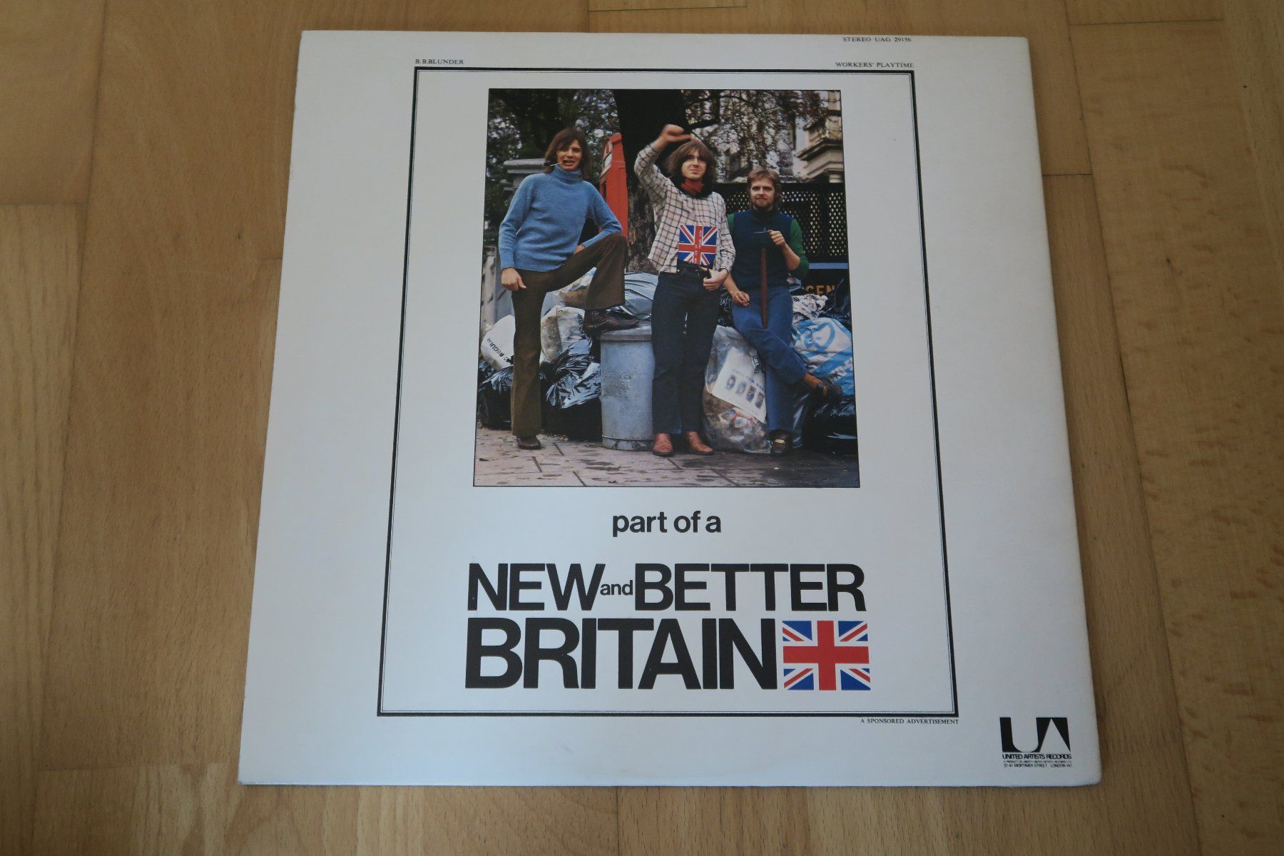 Schallplatten: B.B. Blunder – Workers' Playtime – Gebraucht aus Thun von Karibu70 2