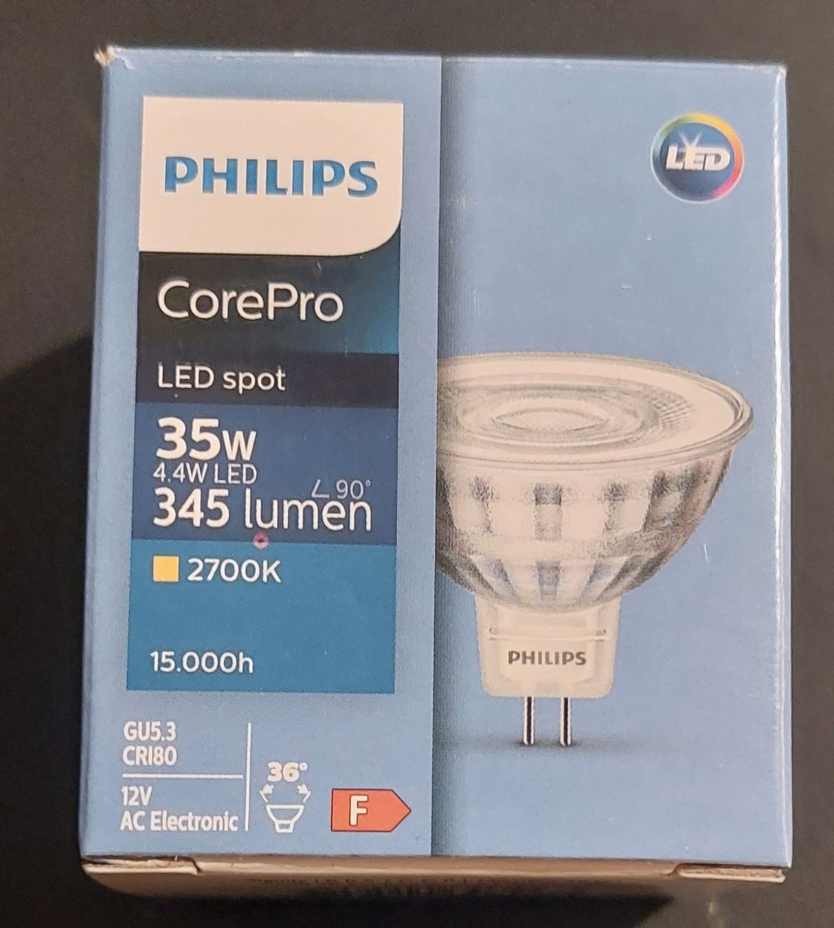 Philps CorePro LED Spot 35w / 345 lumen (8 Stk.) (Neu und ...
