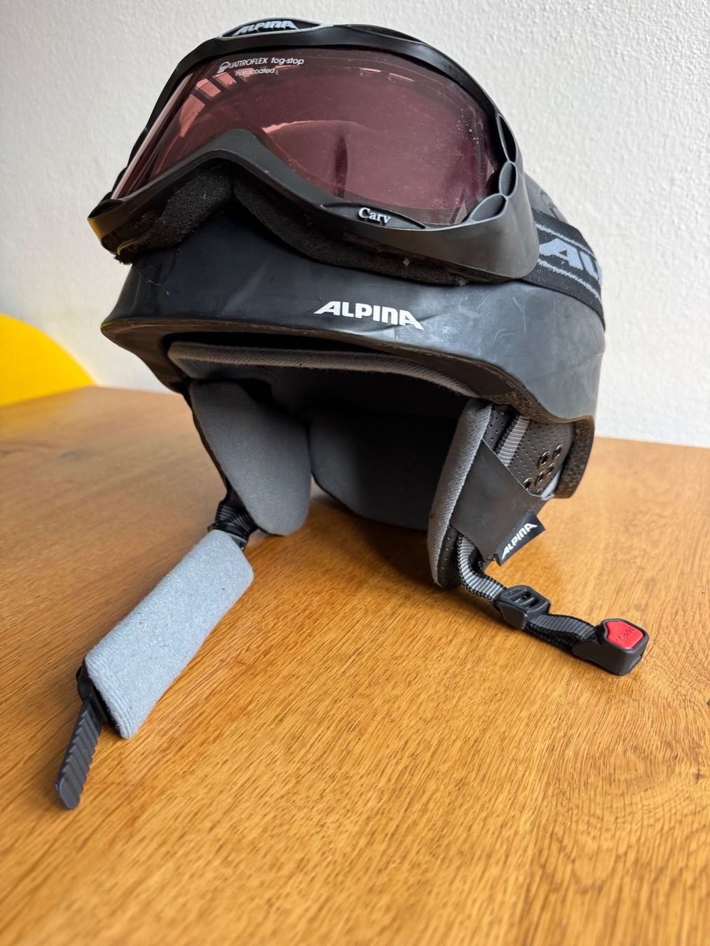 Alpina Brillen & Gläser: Casque de ski avec lunette – Gebraucht aus St Ursanne von fre_6xqh