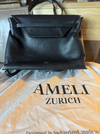 Neue AMELI Tasche Viadukt Schwarz