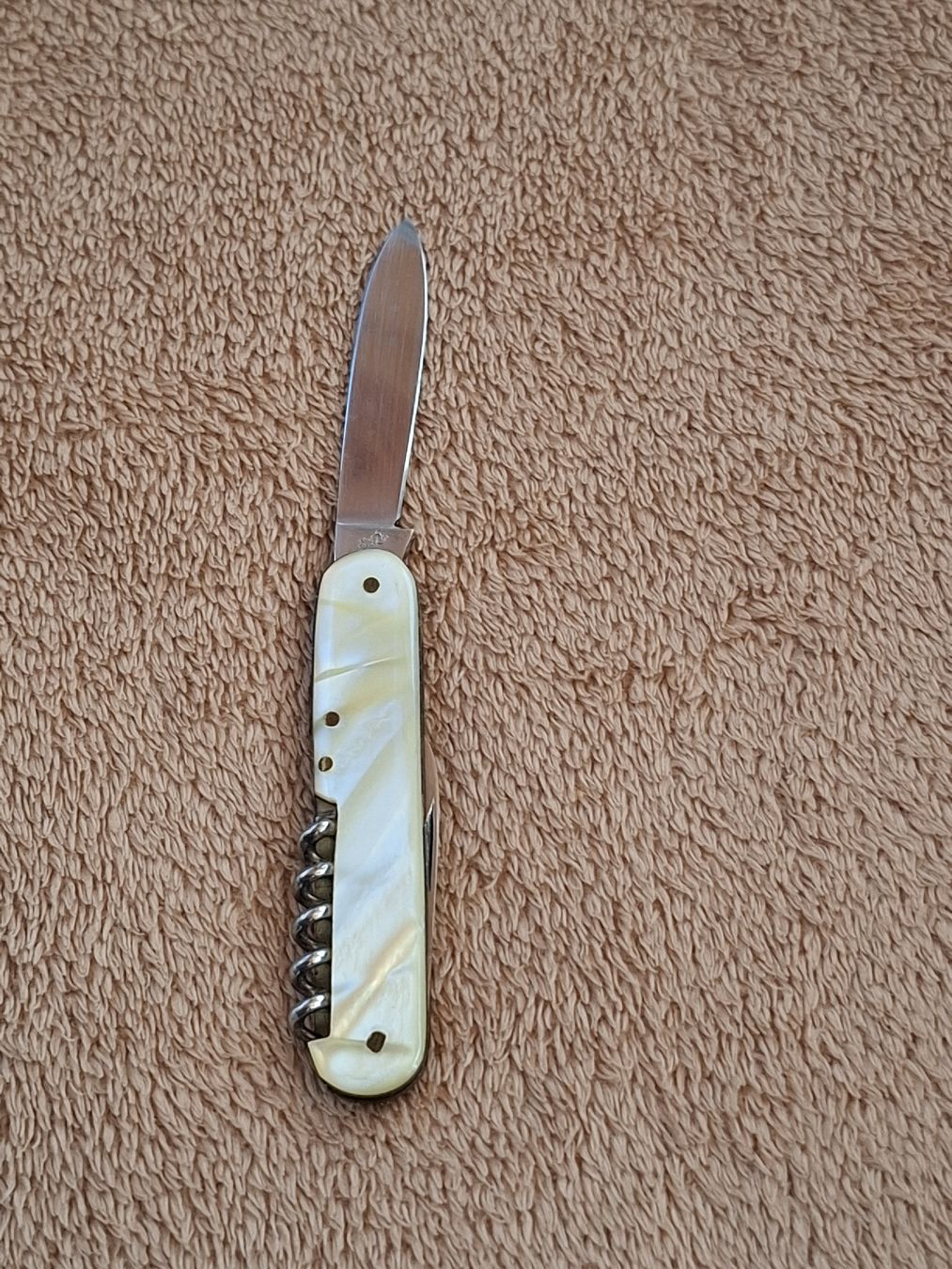 Solingen Taschenmesser:  Taschenmesser Solingen Perlmutmuster  – Gebraucht aus Riniken von bro_slk8 1
