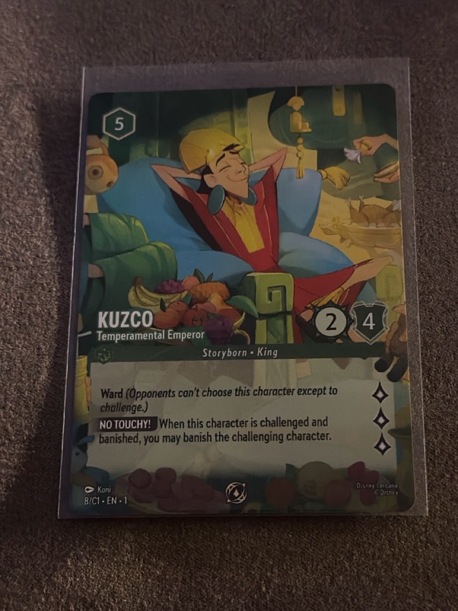 Disney Carte collezionabili: Lorcana Kuzco Promo Challenge – Nuovo (secondo la descrizione) da Massagno venduto da pokecoach