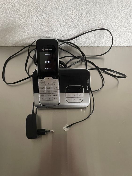 Telefon Fixed Wireless - Schnurlostelefon mit Anrufbeantworter - Solo - analoge und DECT-Telefone - Vega Logicom 155T Wireless-Festnetz mit Slate Answering Verkauf durch: Amazon Angebotsdetails