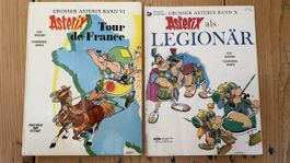 Asterix Comics Band VI & X guter Zustand