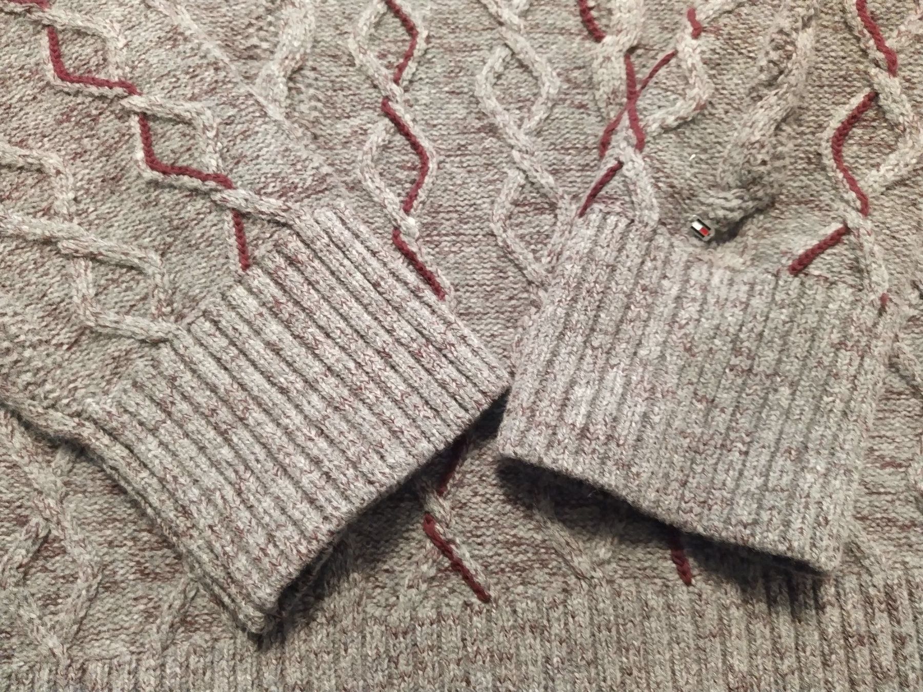 Tommy Hilfiger Pullover & Sweatshirts: HILFIGER pullover grigio a trecce NUOVO – Neu und originalverpackt aus Figino von Palotta 5