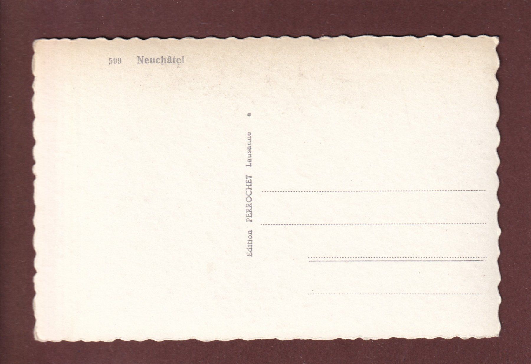 Cartoline postali: NEUCHÂTEL - Winterthur Assurance – Usato da Pully venduto da nicecards 1