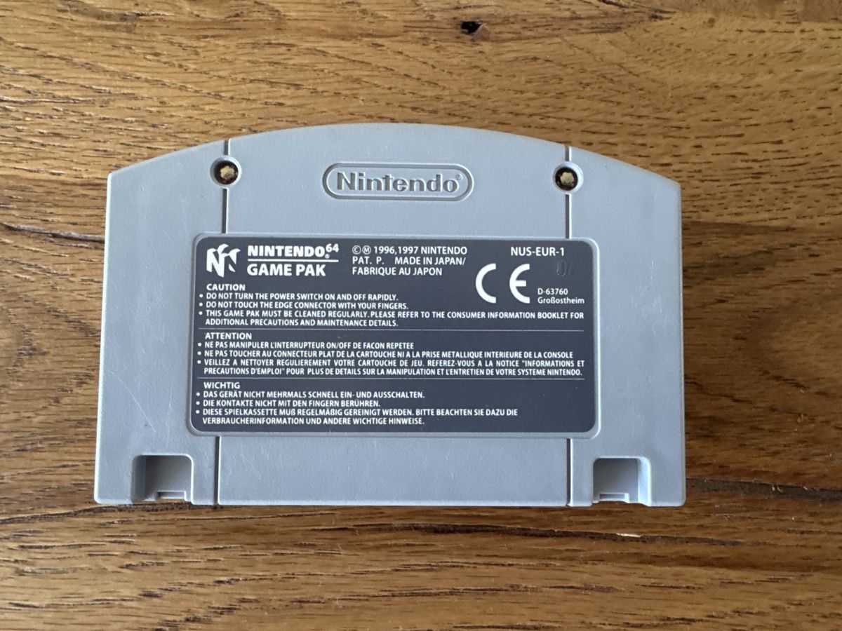 Nintendo Giochi: Nintendo 64 Spiel Mario Tennis – Usato da Lenzburg venduto da eyworld 1