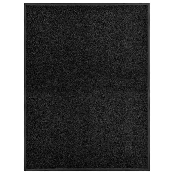 Teppiche: Fußmatte Waschbar Schwarz 90x120 cm – Neu und originalverpackt aus Oberarth von Edlwiis91