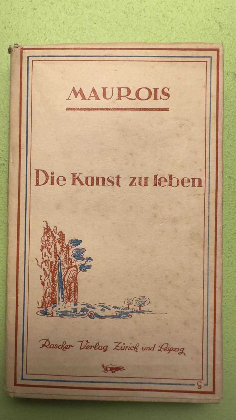 Libri: André Maurois: Die Kunst zu leben – Usato da Zürich venduto da allp