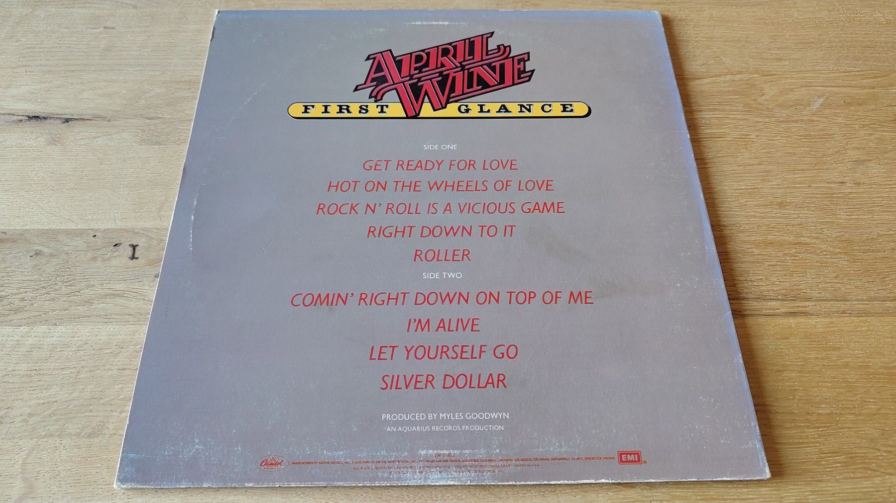 Dischi in vinile: Aprile Wine - First Glance USA 1978 – Usato da Untervaz venduto da Pillezei 1