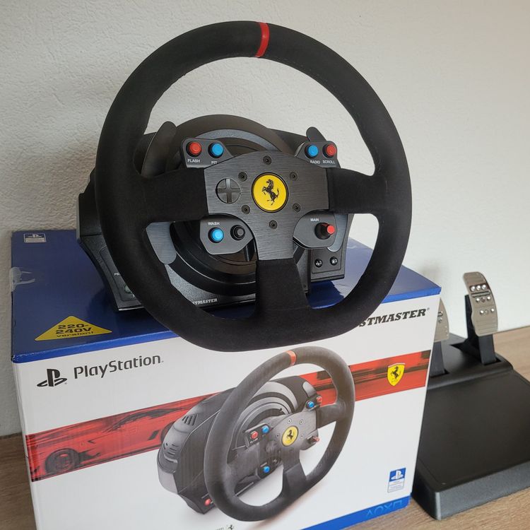 Thrustmaster T300 Ferrari Integral RW Alcantara, ps4 ps5 pc (Gebraucht ...