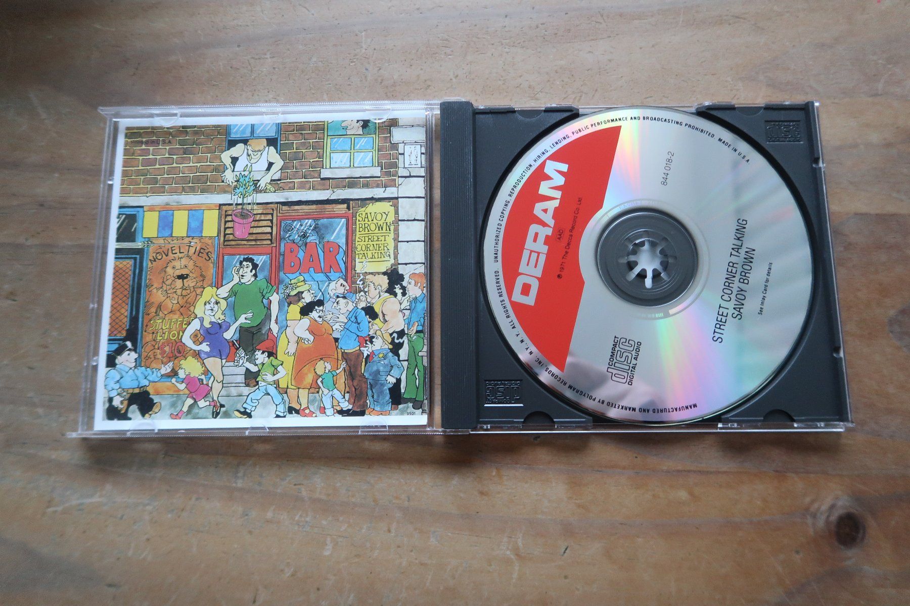 CD: SAVOY BROWN - STREET CORNER TALKING - CD – Usato da Basel venduto da Patiscat 3
