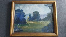 Originalgemälde von Hans Wilhelm Stillhammer. 1881-1938