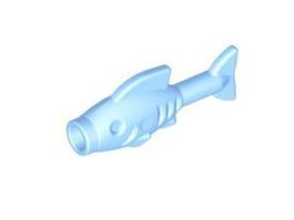 LEGO Animal - 10x Bright Light Blue Fish / Fisch - NEW