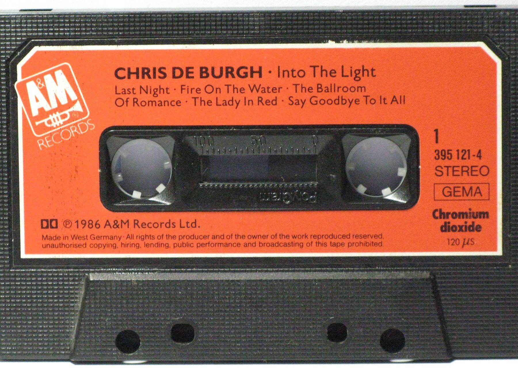 Musicassette: CHRIS DE BURGH  Into The Light – Usato da Langnau i. E. venduto da gf2_29jt