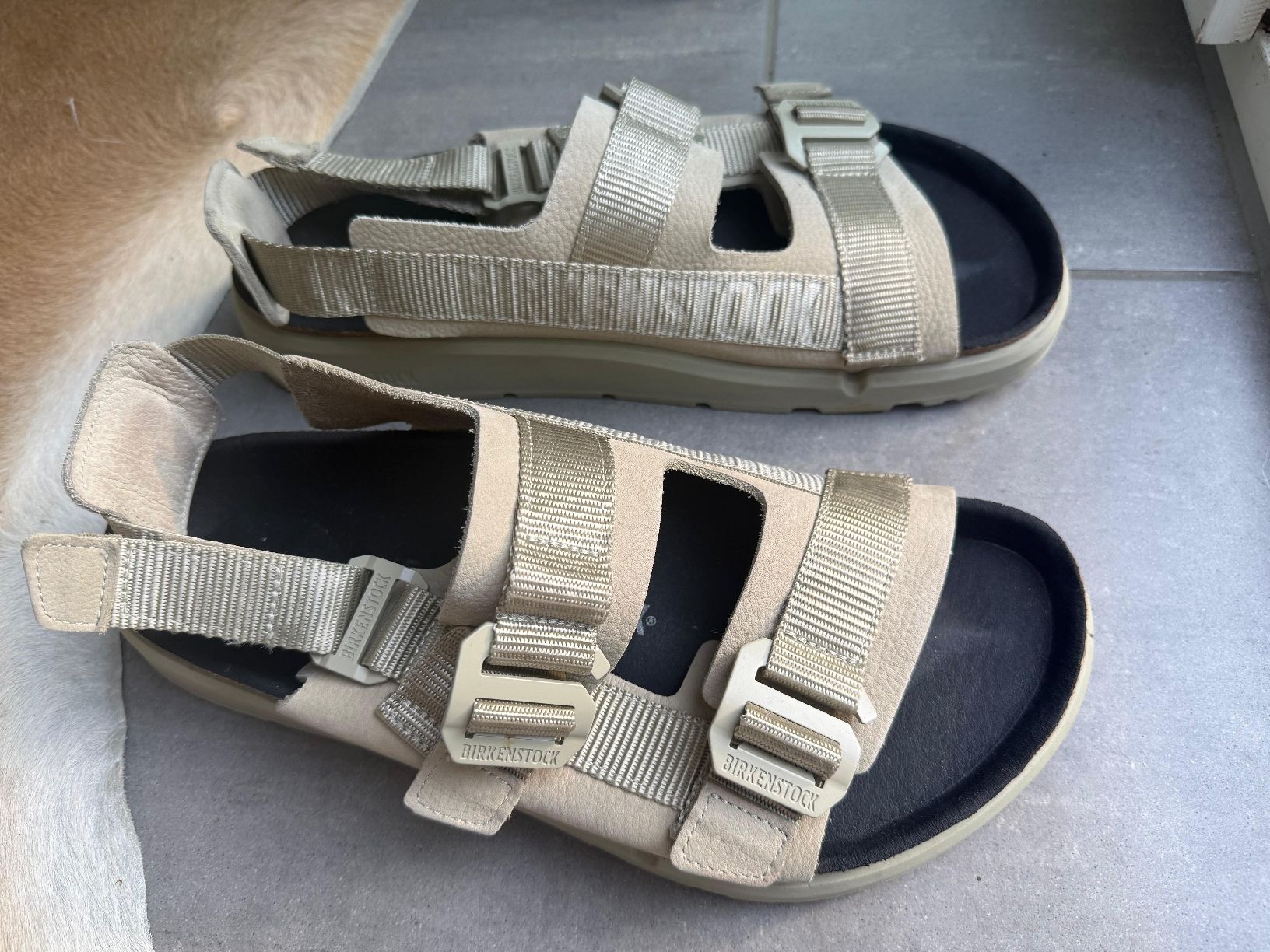 Birkenstock Chaussures hommes: Birkenstock (Shinjuku) Schuhe Sandalen Gr. 45.5  Neuwertig – Neuf (Voir description) à Winterthur par tim_cl8x 1