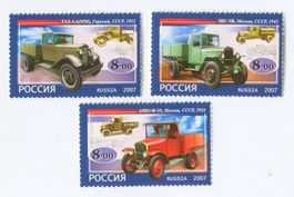 Briefmarken "Lastkraftwagen". Russland.