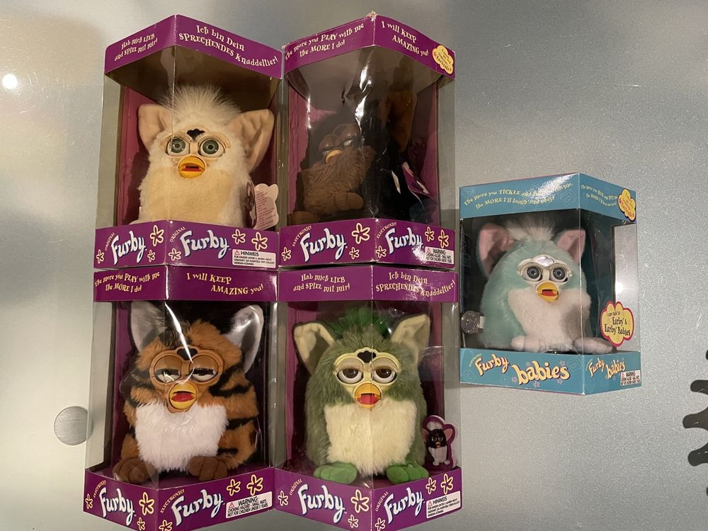 Furby Original 1998/1999 Tiger - Pour Pièces / Ne Fonctionne Pas