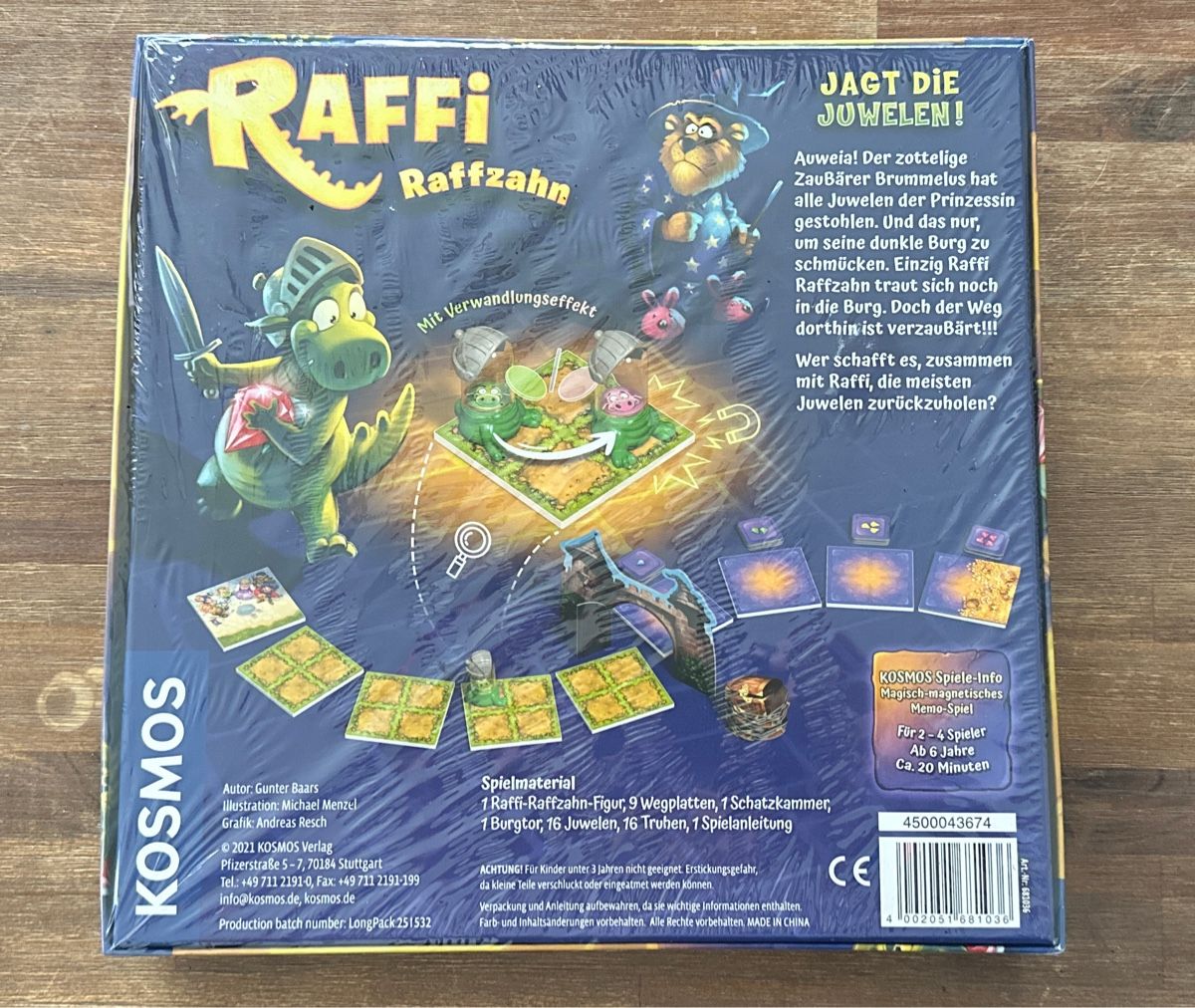 Giochi: Brettspiel Raffi Raffzahn – Nuovo e nell'imballaggio originale da Muhen venduto da Raefu89 1