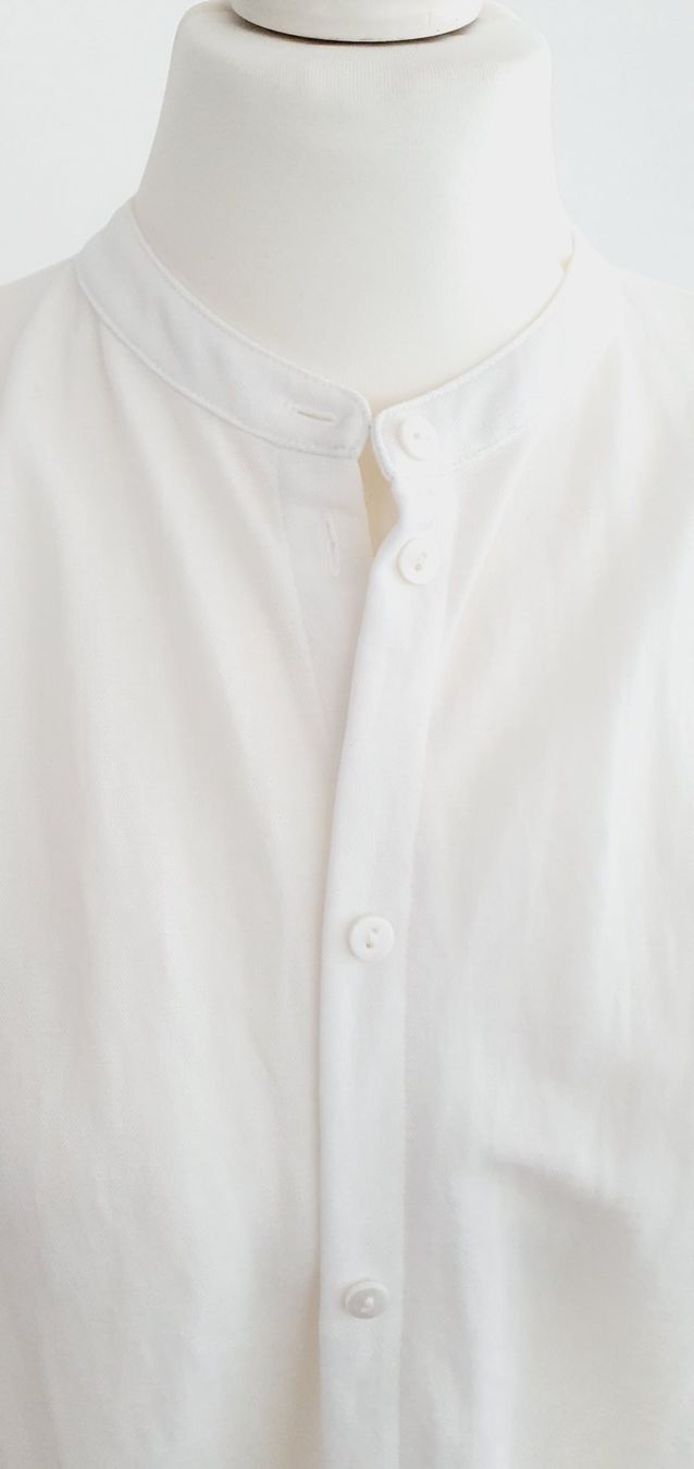 Massimo Dutti Blusen: Bluse Leinenmix Massimo Dutti weiss 34/XS/S – Gebraucht aus Stansstad von InStyle8 6