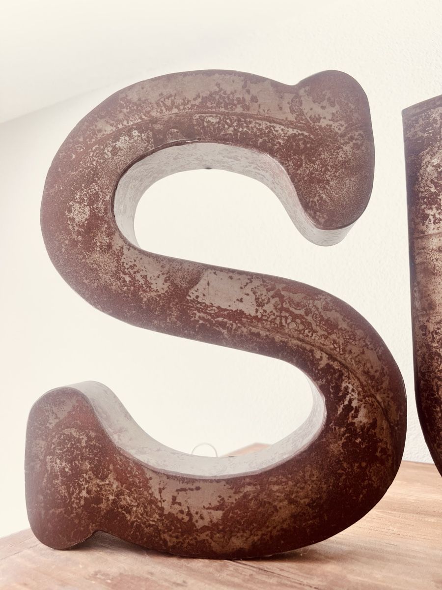Tutte le decorazioni: Vintage Buchstaben – Usato da Zürich venduto da zizou9 4