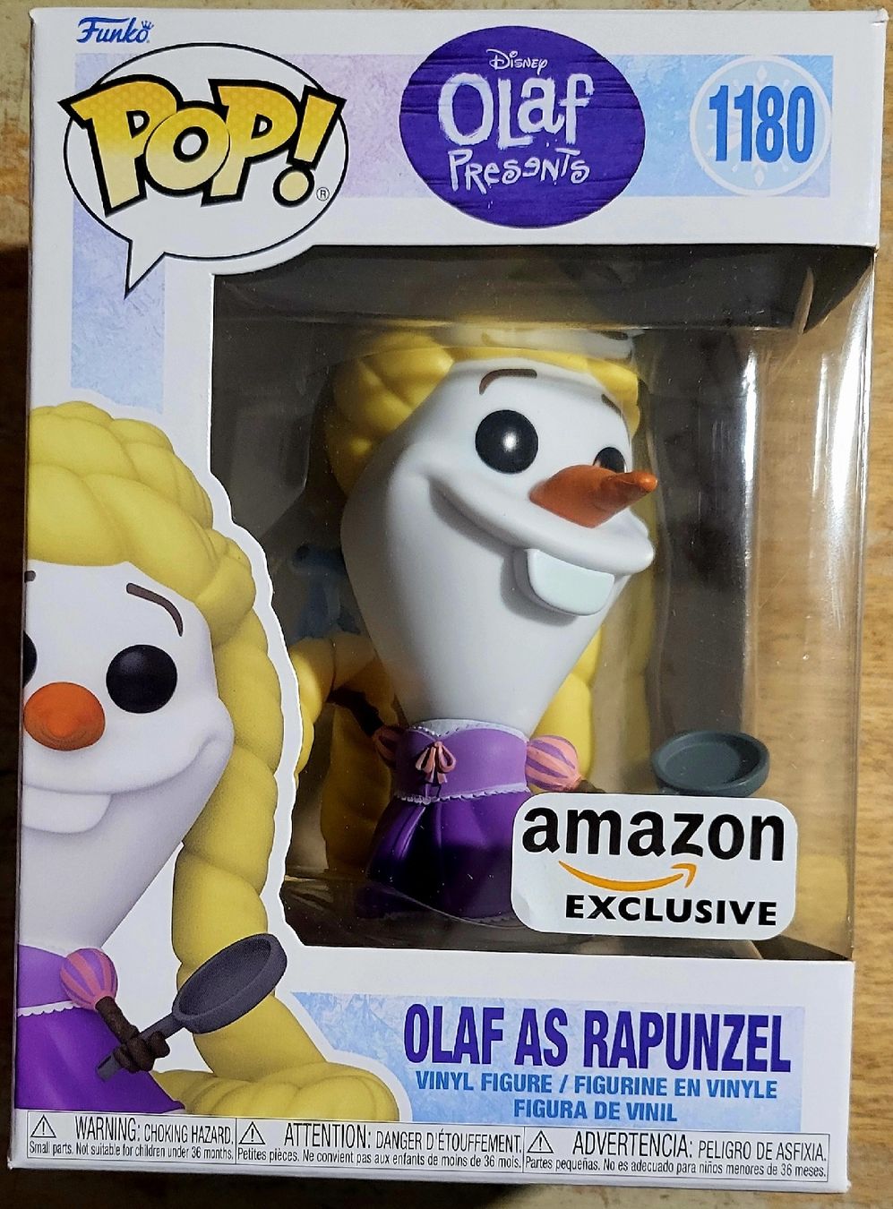 Funko Figurines: Funko Pop Disney  Olaf as Rapunzel – Neuf avec emballage d'origine à Montet (Glâne) par KOADA