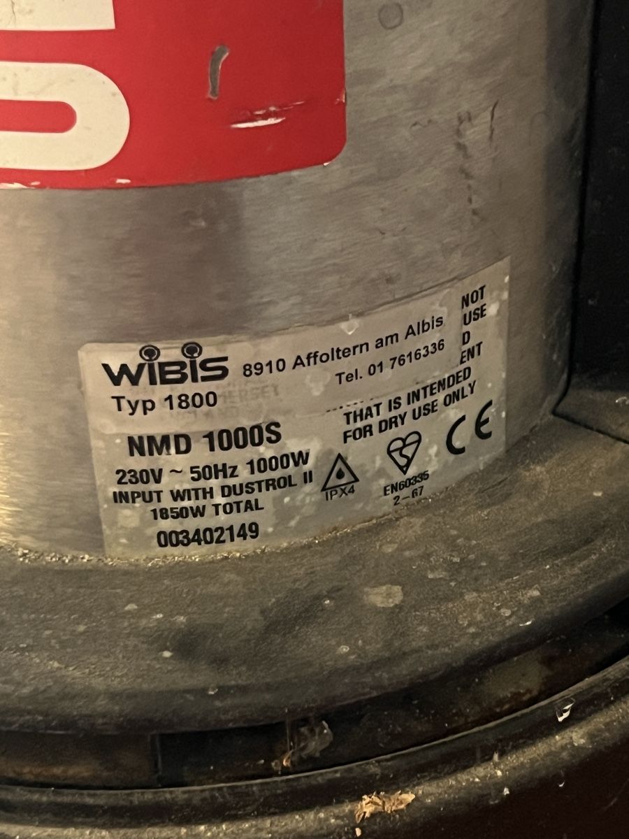 Tutte le macchine: Wibis NMD 1000S Einscheibenmaschine – Usato da Dettighofen venduto da Moshop 6
