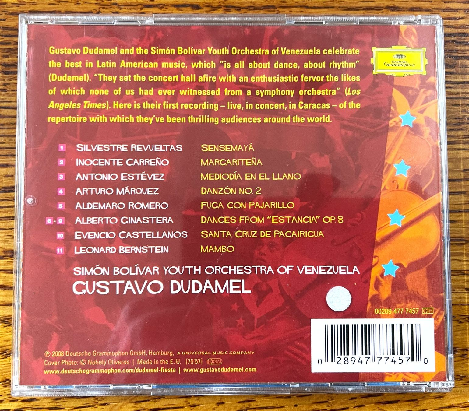 CD: Gustavo Dudamel: FIESTA CD – Usato da Oftringen venduto da Vucki 1