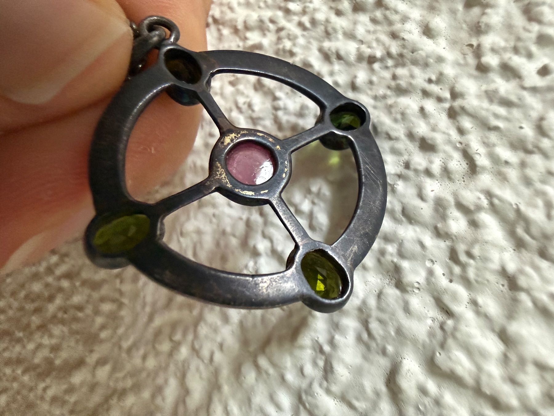 Catenine: Silber Kette mit Anhänger 800 – Usato da Spiegel b. Bern venduto da Rogger72 5