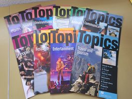 Englisch / Teachers Book und 10 Hefte TOPICS / Macmillan