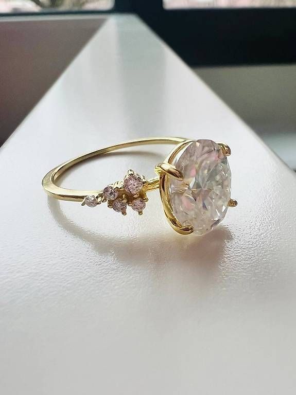 Ringe: Elegant 3-Carat Moissanite Ring. – Gebraucht aus Thalwil von han_2b8c 2