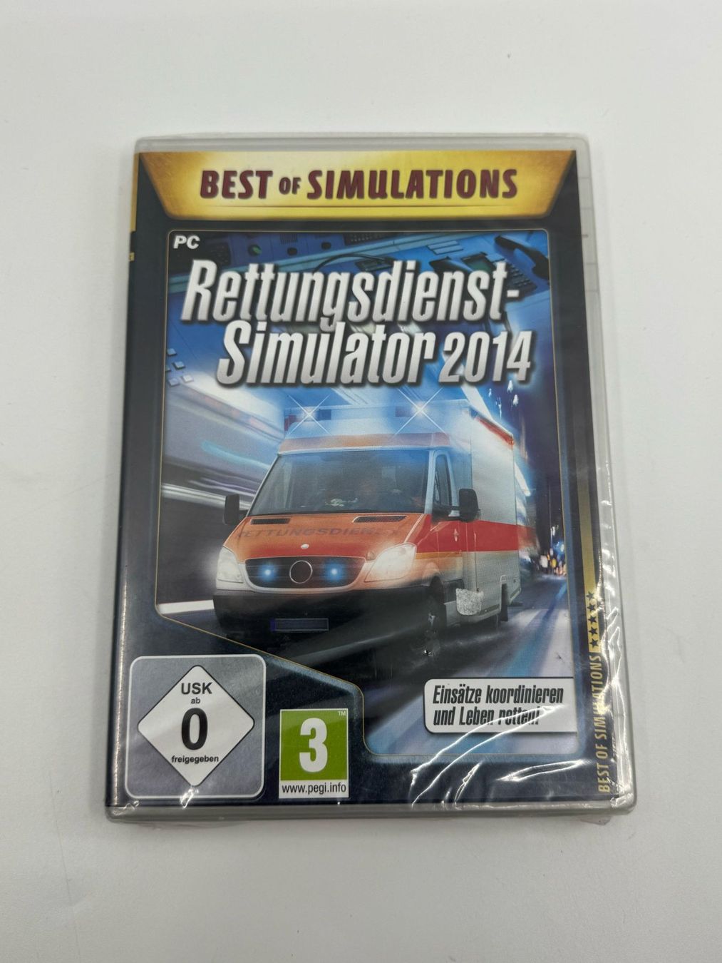 Giochi: Rettungsdienst-Simulator 2014 SEALED (PC) – Nuovo e nell'imballaggio originale da Herisau venduto da Seyashop1