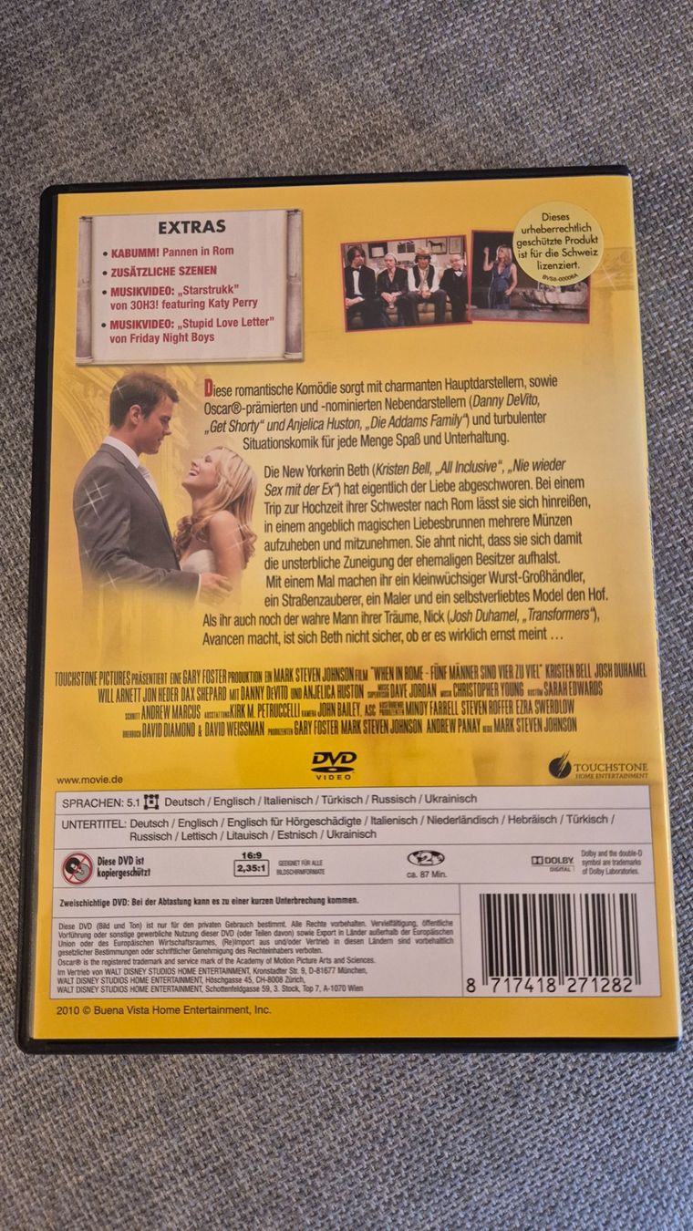 Tous les DVDs: DVD - When in Rome – D'occasion à Elsau par 1995staub 1