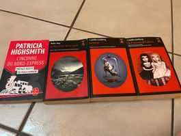 Lot 4 livres classiques littérature policière thriller tbe