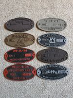 Lot plaque de locomotive allemande 