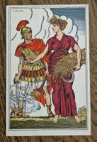 Bundesfeier-Postkarte, im Kriegsjahr 1916