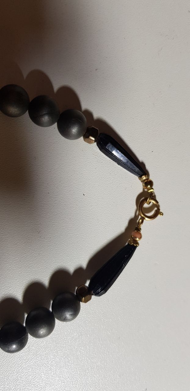 Catenine: Collier fantaisie avec grosses perles – Usato da Montreux venduto da Art_et_antiquites 2